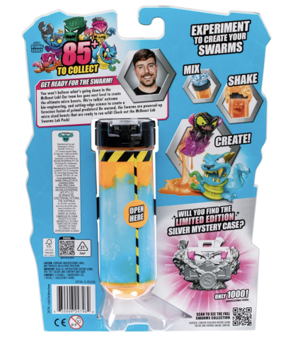 พร้อมส่ง - มิสเตอร์บีส MrBeast Lab Swarms Atomic Series ในแพคจะมีปีศาจ 5 ตัว ออกห้างที่ออสเตรเลีย